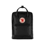 FJÄLLRÄVEN Kånken Black, objem 16 l, barva černá, městský, studenstký, batoh na notebook