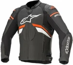 Alpinestars GP Plus R V3 Leather Jacket Black/Red Fluorescent/White 48 Giacca di pelle