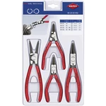 Knipex 00 20 03 V02 kliešte na poistné krúžky, sada Vhodné pre vonkajšie a vnútorné krúžky 19-60 mm, 12-25 mm 10-25 mm,