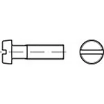 TOOLCRAFT  TO-6852864 skrutky s valcovou hlavou  M3 18 mm drážka DIN 84   Ušlechtilá ocel V2A  A2 200 ks