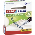 tesa  57312-00008-02 tesafilm Invisible priehľadná (d x š) 33 m x 19 mm 1 ks