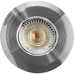 Heitronic DL7202 500668 LED vstavané svetlo   5 W teplá biela niklová