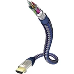 Inakustik HDMI prepojovací kábel #####HDMI-A Stecker, #####HDMI-A Stecker 10.00 m striebornomodrá 0042310 audio return c