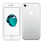 Apple iPhone 7, 128GB | Silver, C kategória - használt, 12 hónap garancia