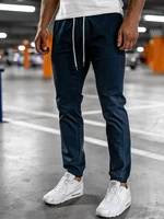 Pantaloni joggers bleumarin-închis Bolf 1145