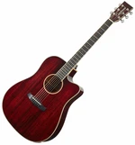 Tanglewood TW5 E R Red Gloss Chitară electro-acustică Dreadnought