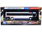 1989 MCI Classic Transit Bus New York Bus Service "Manhattan Express" "MTA New York City Bus" Series 1/87 (HO) Diecast Model by Iconic Replicas