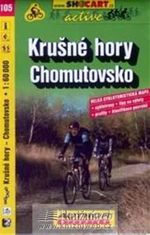 Krušné hory, Chomutovsko 1:60 000