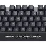 Herní klávesnice Logitech K835 TKL switch: modrá