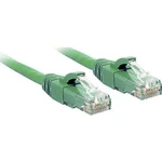 Síťový kabel RJ45 LINDY 48048, CAT 6, U/UTP, 2.00 m, zelená