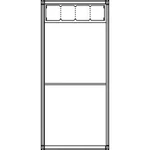 Ritto by Schneider 1552470, 15524/70, (š x v x h) 419.5 x 937.5 x 150 mm, bílá