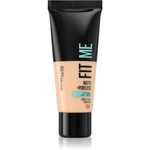 MAYBELLINE NEW YORK Fit Me! Matte+Poreless matující make-up pro normální a mastnou pleť odstín 104 Soft Ivory 30 ml