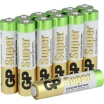 Mikrotužková baterie AAA alkalicko-manganová GP Batteries Super, 1.5 V, 12 ks