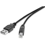 USB 2.0 kabel Renkforce RF-4463070, 1.00 m, černá