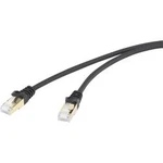 Síťový kabel RJ45 Renkforce CAT7 F/FTP patch kabel FLEX 1 m