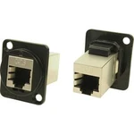 XLR adaptér UTP CAT6 RJ45 adaptér, vestavný Cliff CP30222SMB 1 ks