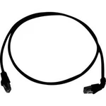 Síťový kabel RJ45 Telegärtner L00000A0201, CAT 6A, S/FTP, 0.50 m, černá