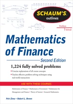 Schaum's Outline of  Mathematics of Finance, Second Edition