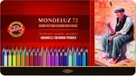 KOH-I-NOOR Mondeluz 3727/72 Sada akvarelových ceruziek 72 ks