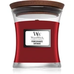 Woodwick Pomegranate vonná svíčka s dřevěným knotem 85 g