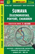 Šumava Železnorudsko, Povydří, Churáňov 1:40 000