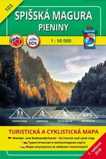 Spišská Magura, Pieniny 1:50 000