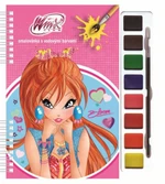 Omalovánky s vodovými barvami Winx Club