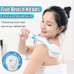 Bakeey Waterproof Electric Massage Bath Brush Bath Brush Multifunctional Long-handled Back Rubbing Bath Face Wash Artifa