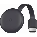 Multimediálne centrum Google Chromecast 3 repack čierny multimediálne centrum • bezdrôtový streaming multimédií zo smart zariadení na TV • Wi-Fi 802.1