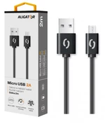 Datový a nabíjecí kabel ALIGATOR 2A micro USB 2m, black