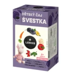 LEROS Dětský čaj,švestka 20 x 2 g