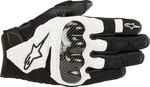 Alpinestars SMX-1 Air V2 Gloves Black/White 3XL Motorradhandschuhe