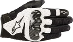 Alpinestars SMX-1 Air V2 Gloves Black/White L Mănuși de motocicletă