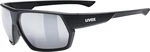 UVEX Sportstyle 238 Black Mat/Mirror Silver Lunettes vélo