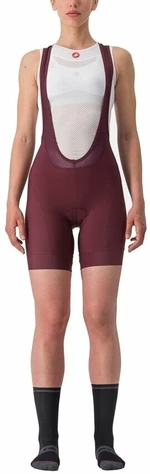 Castelli Prima W Bibshort Deep Bordeaux/Persian Red XL Cyklonohavice