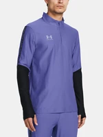 Fialová pánská sportovní mikina Under Armour UA M's Ch. Pro 1/4 Zip-PPL