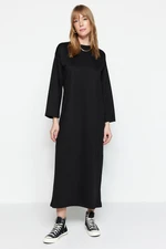 Trendyol Black Oversize Knitted Dress