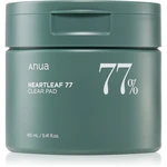 Anua Heartleaf 77% Toner Pad tonizační polštářky proti černým tečkám 70 ks