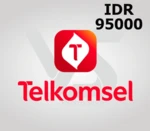 Telkomsel 95000 IDR Mobile Top-up ID