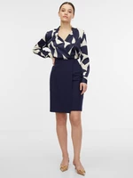 Orsay Dark blue ladies pencil skirt - Ladies