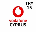 Vodafone Cyprus 15 TRY Mobile Top-up TR