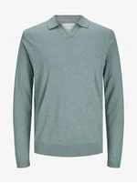 Green men's sweater Jack & Jones Cigor