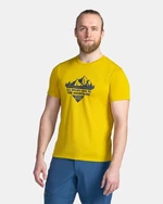 Yellow men's T-shirt Kilpi Garove