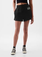 Black women's tracksuit shorts GAP