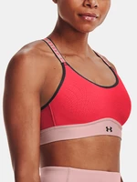 Podprsenka Under Armour UA Infinity Mid Bra Blocked-ČERVENÁ - Dámska