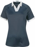 Callaway Womens Short Sleeve V-Placket Colourblock Odyssey Grey M Polo košeľa