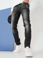 Men's Black Denim Dstreet Pants