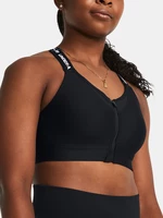 Čierna dámska športová podprsenka Under Armour UA Infinity High Zip 2.0 Bra