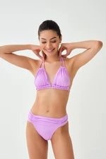 Dagi Lilac Triangle Bikini Top