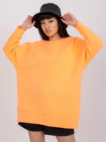 Women's orange sweatshirt by Manacor